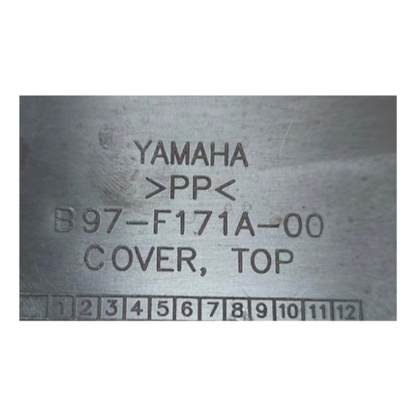 Carenagem Superior Central Capa Tanque Yamaha Fazer 250 Fz25 Preto