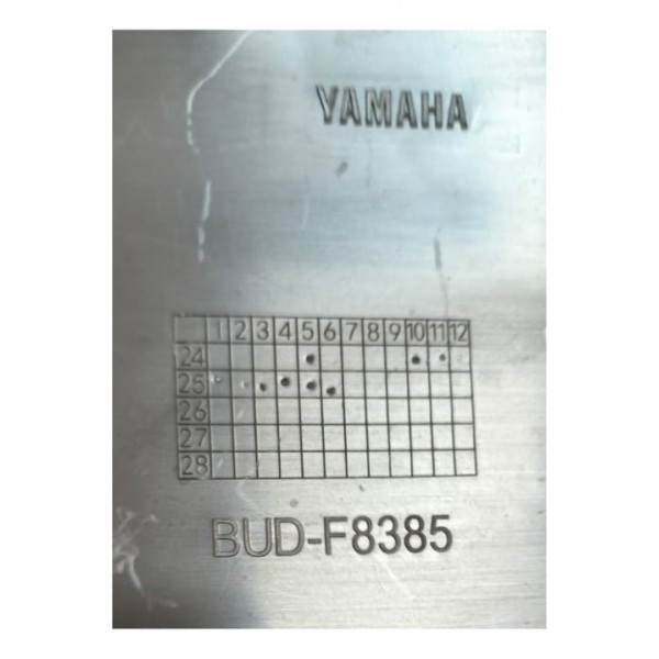 Carenagem Inferior Motor Xmax 250 2025 Yamaha Original Preto