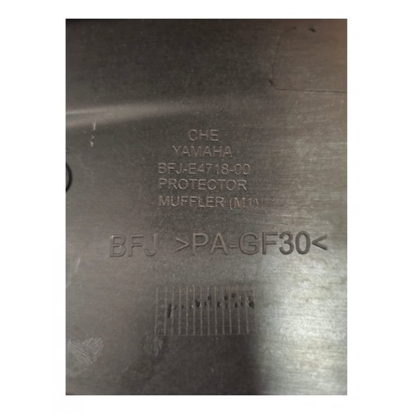 Protetor Escapamento Yamaha Fz15 2022 A 2024