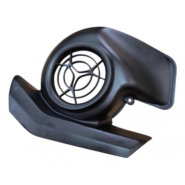 Captador De Ar Do Cilindro Yamaha Fluo 125 2023 A 2025 Preta