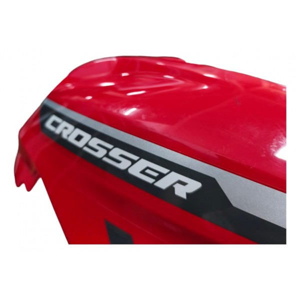 Aba Tanque Direita Yamaha Crosser 150 2015 Original Vermelho