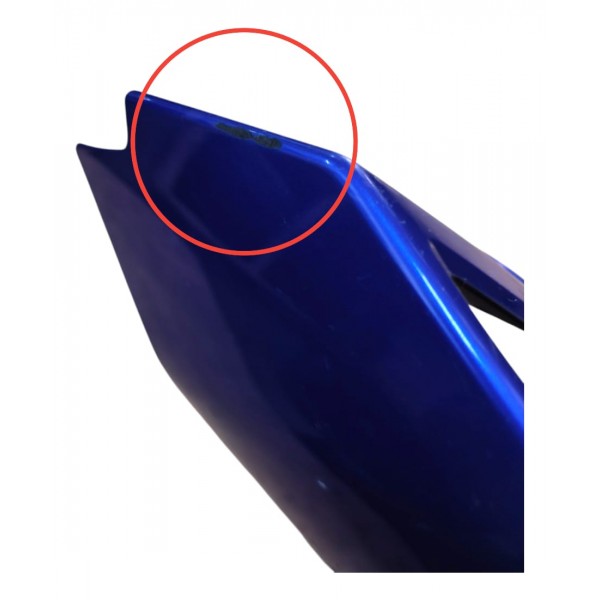 Carenagem Rabeta Direita Yamaha Fazer 250 2019 2022 Original Azul