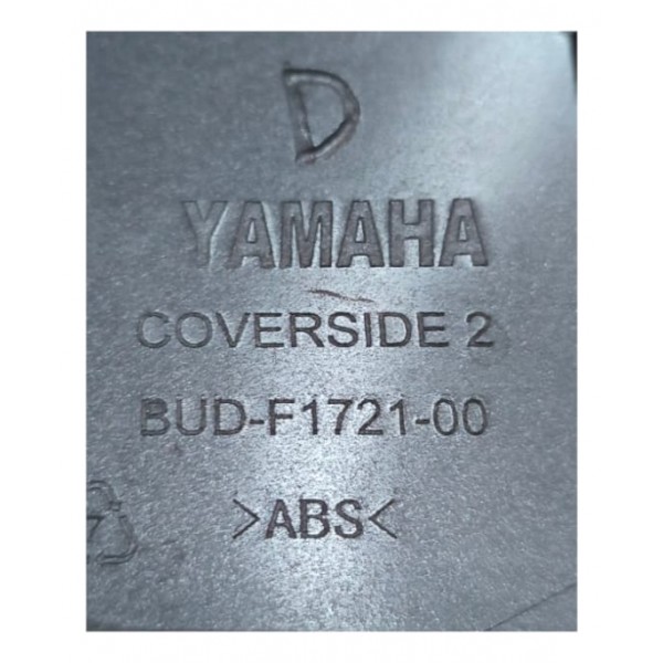Carenagem Rabeta Direita Yamaha Nmax 2025 Pintada Original Preto Fosco
