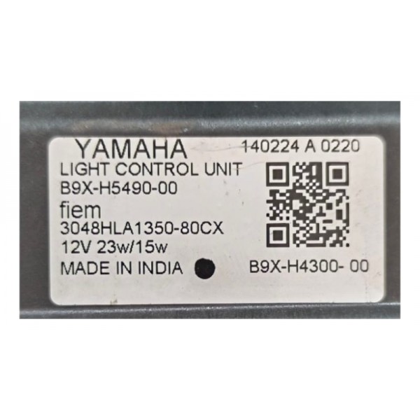 Farol Projetor Fz25 Fazer  Yamaha 2018 A 2024 Original