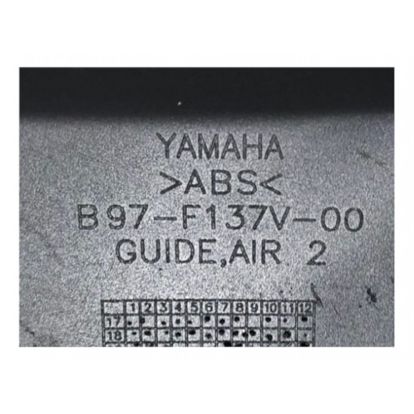 Aba Tanque Direito Yamaha Fazer 250 2023 A 2024 Preto Com Roxo