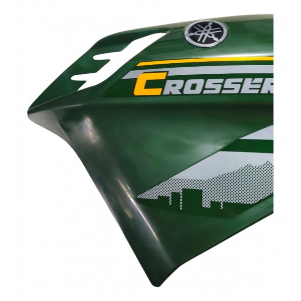 Aba Do Tanque Esquerda Crosser 150 Yamaha 2015 A 2017 Verde