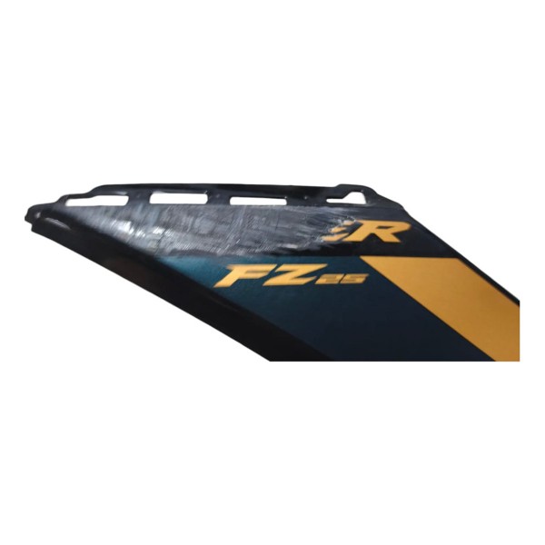 Carenagem Aba Direita Yamaha Fz 25 Fazer 250 Original 2017 Preto Verde E Dourado