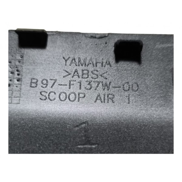 Aba Acabamento Tanque Esquerdo Yamaha Fazer 250 2018 2021 Preto
