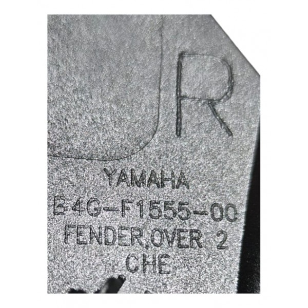 Carenagem Paralama Direito Yamaha Fz15 2024 Original Preto