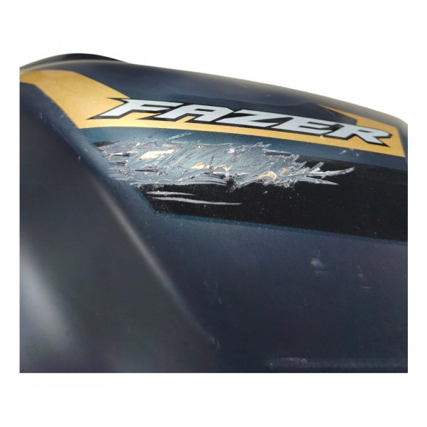 Carenagem Capa Tanque Original Yamaha Fz15 2023 2024 Direito Verde-escuro