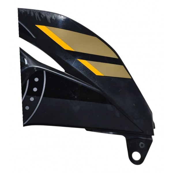 Carenagem Aba Inferior Esquerda Tanque Lander Xtz 250 23 24 Preto Com Amarelo