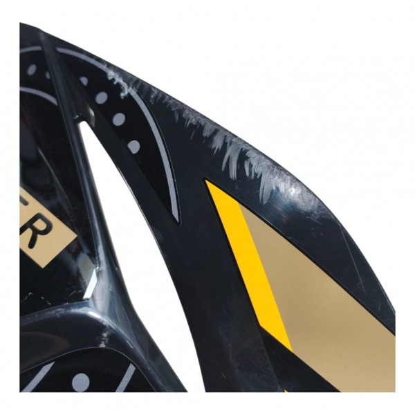 Carenagem Aba Inferior Esquerda Tanque Lander Xtz 250 23 24 Preto Com Amarelo