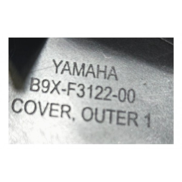 Carenagem Esquerda Farol Yamaha Fazer 250 2022 2023 Original Preto Roxo