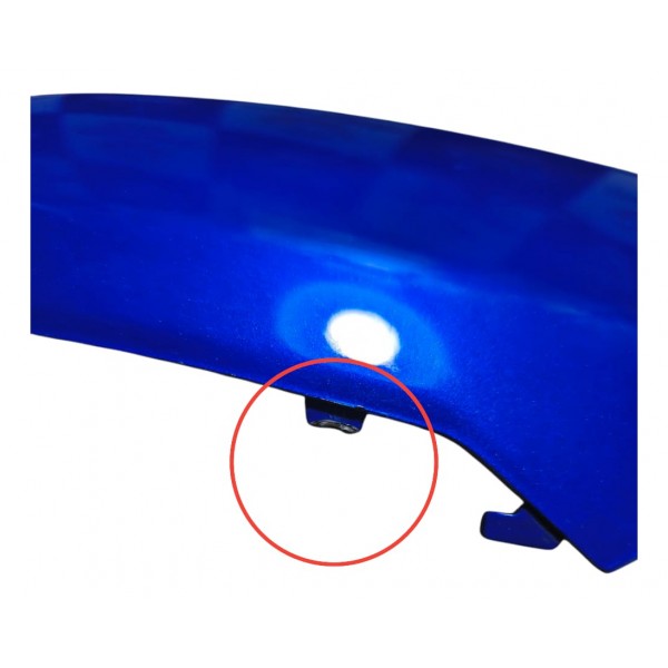 Aba Acabamento Tanque Esquerdo Yamaha Fazer 250 2018 A 2021 Azul