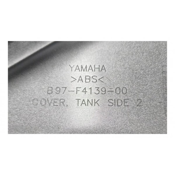 Carenagem Tanque Direito Yamaha Fazer 250 2018 A 2021 Prateado