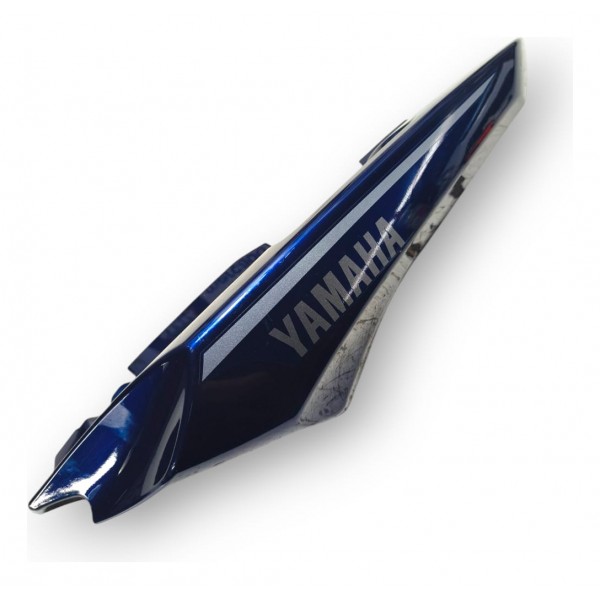 Tampa Traseira Esquerda Preto Yamaha Factor 125 150 Azul