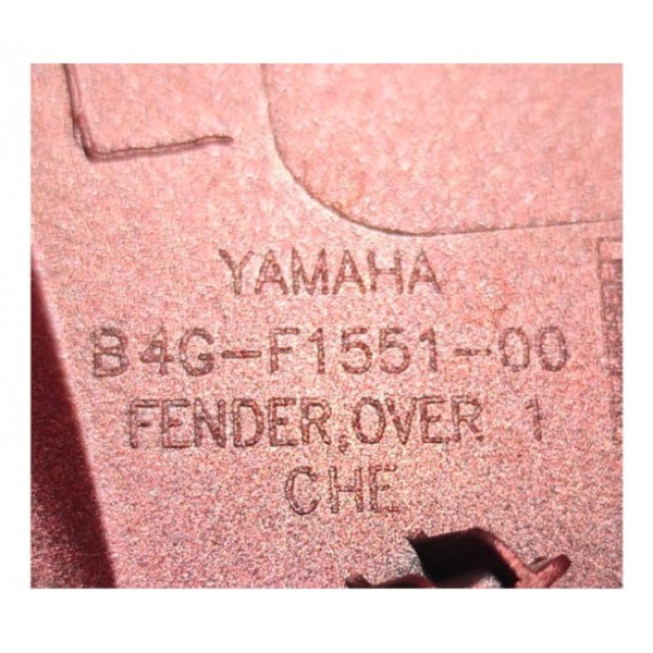 Acabamento Paralama Dianteiro Esquerdo Fz 15 2023 2024 Dianteira Esquerda