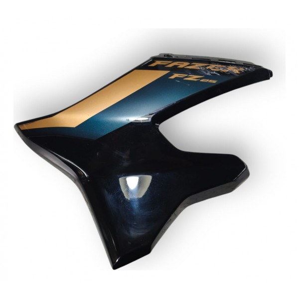 Carenagem Aba Tanque Fz25 Fazer 250 2018 A 2022 Esquerda Verde Dourado E Preto