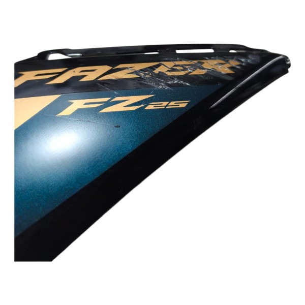 Carenagem Aba Tanque Fz25 Fazer 250 2018 A 2022 Esquerda Verde Dourado E Preto