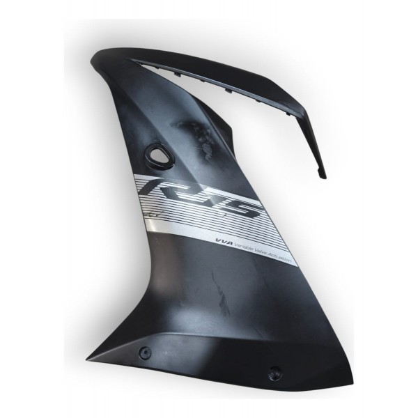 Carenagem Lateral Tanque Esquerdo Yamaha Yzf R15 Original Preto