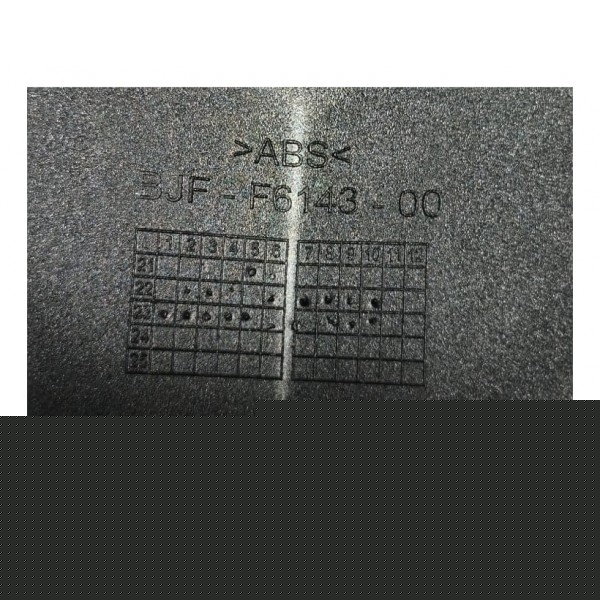 Carenagem Capa Guidão Yamaha Fluo 125 2022 A 2025 Original Preto