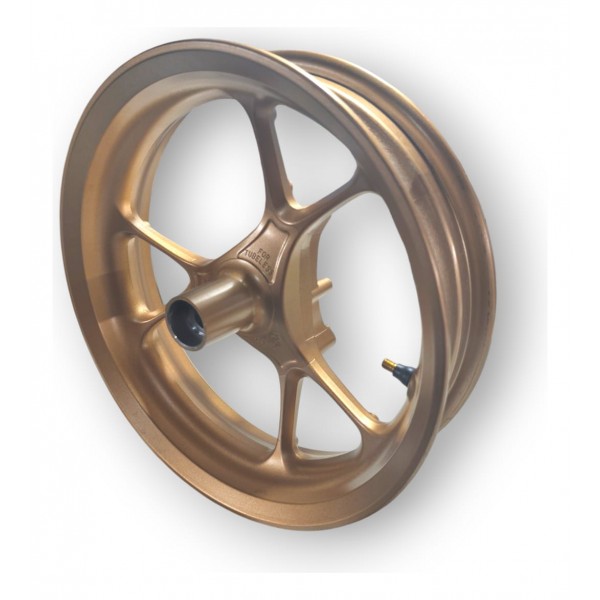 Aro Da Roda Dianteira Nmax 160 2018 A 2021 Original Dourado-escuro