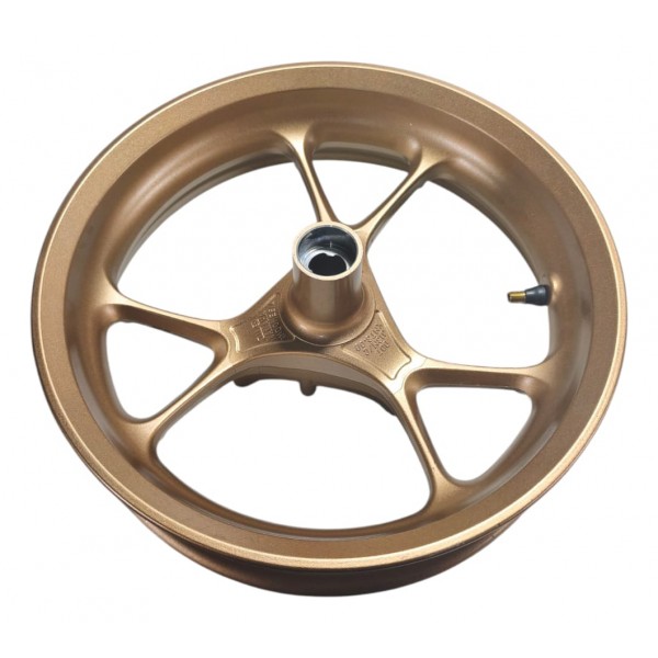 Aro Da Roda Dianteira Nmax 160 2018 A 2021 Original Dourado-escuro
