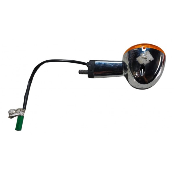 Pisca Royal Enfield Meteor Dianteira Esquerda Orig Cromado