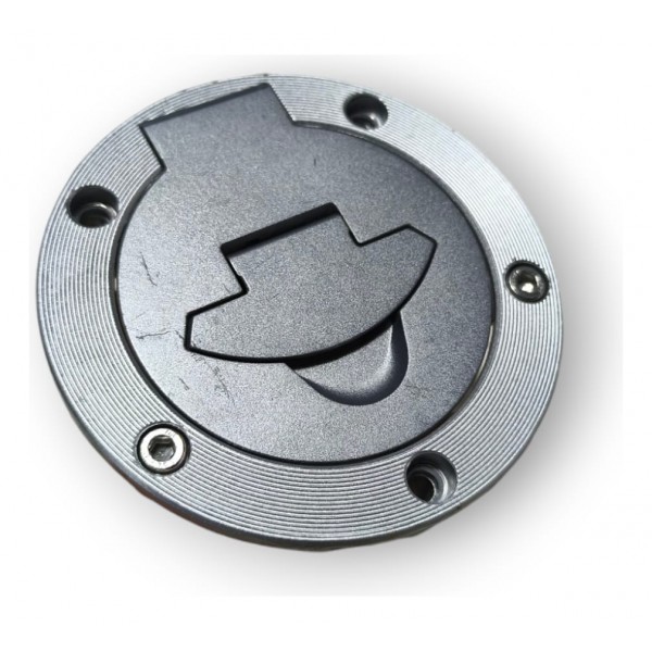 Tampa Tanque Combustível 2020 Para Yamaha Fazer 250 Fz25 Cinza