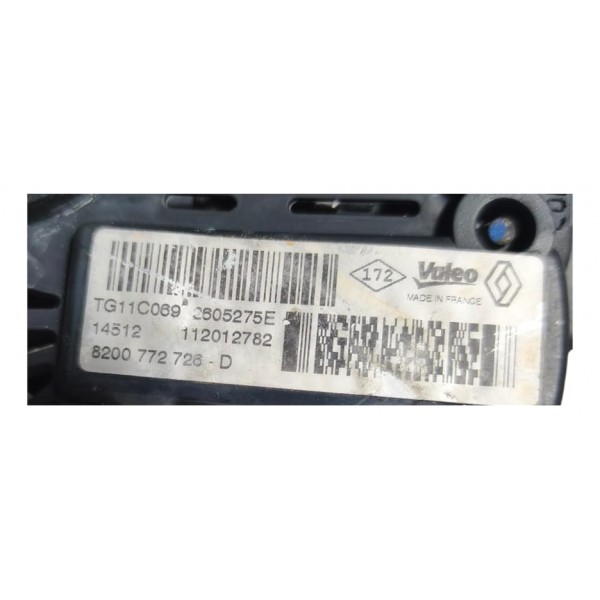 Alternador Fluence Renault Megane Scenic 1.6 2.0 2008 A 2016