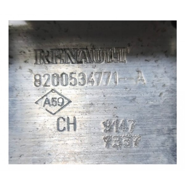 Suporte Alma Parachoque Megane 2007 2013 Dianteira Esquerda