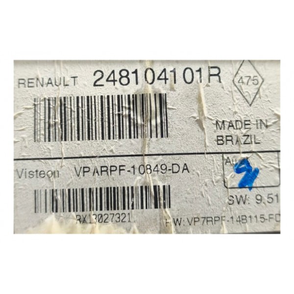 Painel Instrumentos Renault Megane 2009 A 2011 Preto