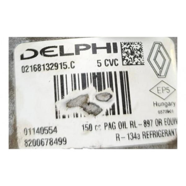 Compressor Ar Condicionado Renault Megane 2.0 2007 A 2012