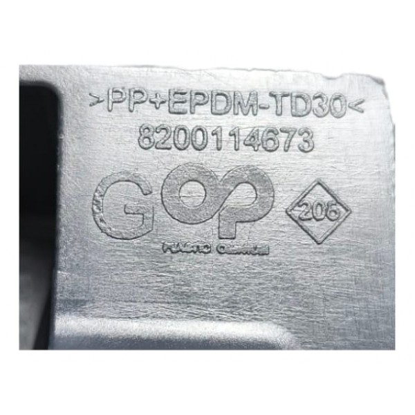 Suporte Guia Parachoque Dianteiro Esquerdo Megane 2012 2015