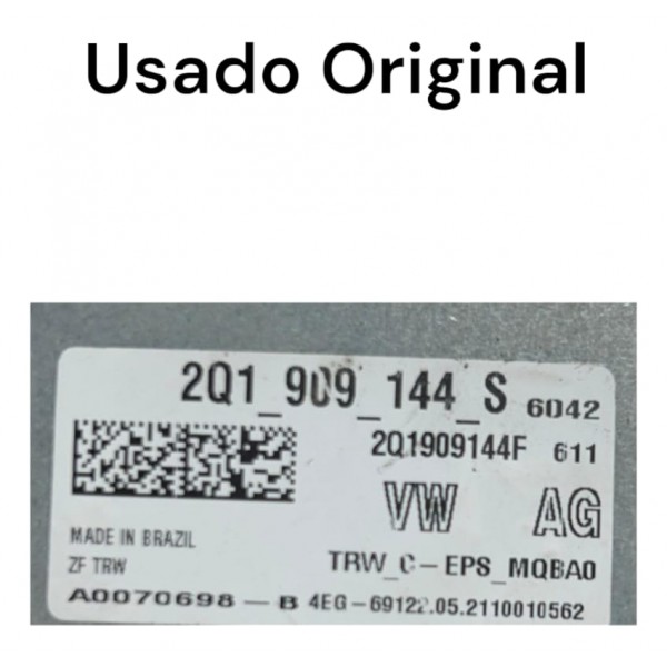 Coluna Direção Elétrica Vw Polo Virtus Tsi 2021 2022 Origina