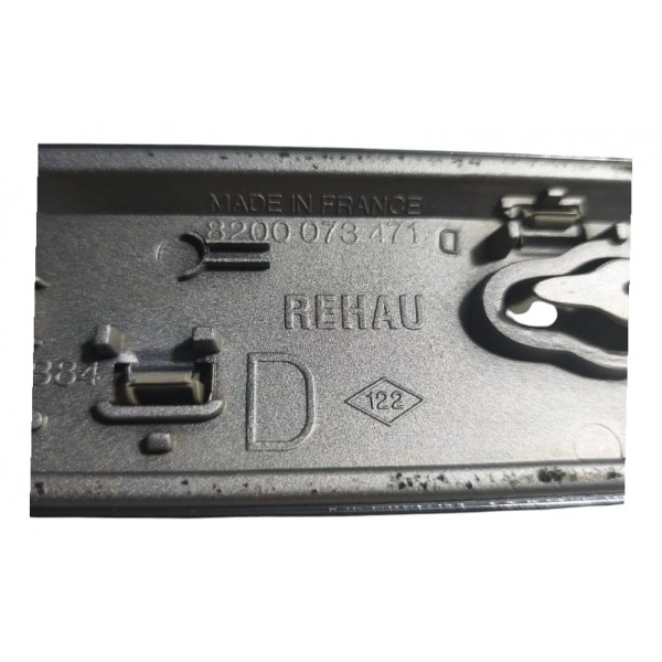 Friso Porta Dianteira Direita Megane 2007 A 2009 Com Detalhe Prateado