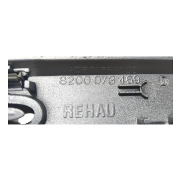 Friso Porta Dianteira Esquerda Megane 2006 A 2013 Detalhe Prateado