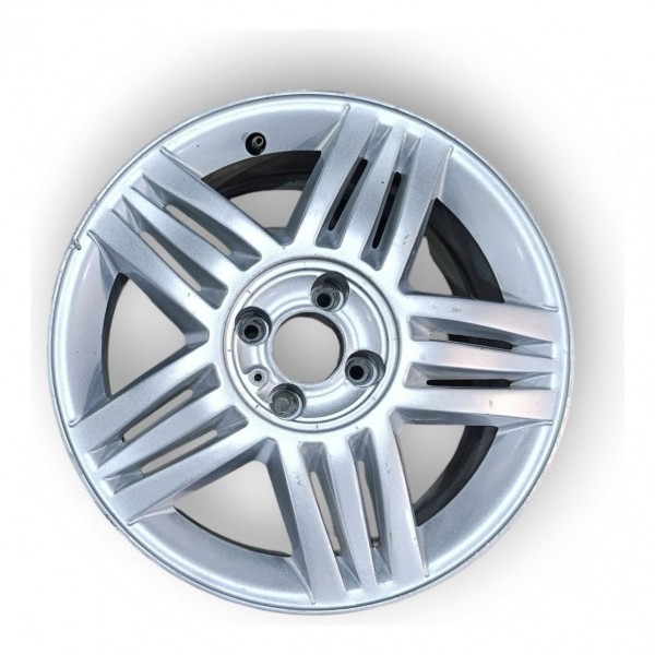 Roda Aro 16 Original Renault Megane Grand Tour Com Detalhe Prateado