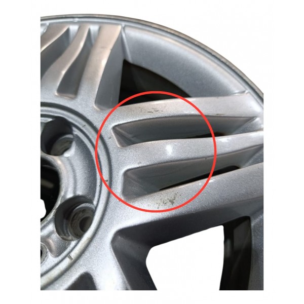 Roda Aro 16 Original Renault Megane Grand Tour Com Detalhe Prateado