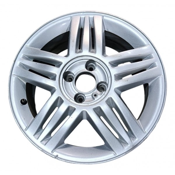 Roda Aro 16 Original Renault Megane Grand Tour Com Detalhe Prateado