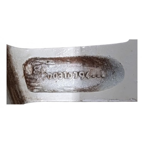 Roda Aro 16 Renault Megane Grand Tour Com Detalhe Prateado