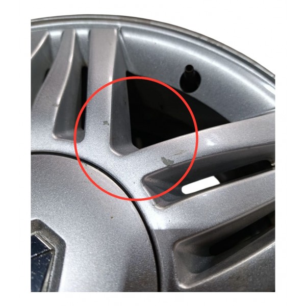 Roda Aro 16 Renault Megane Grand Tour Com Detalhe Prateado
