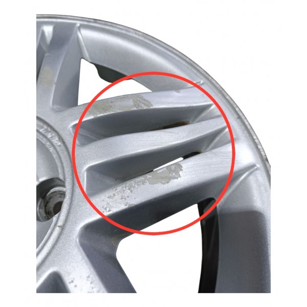 Roda Aro 16 Renault Megane Grand Tour Original Detalhe Prateado