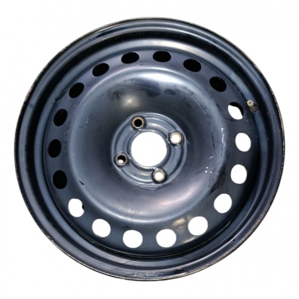 Roda Estepe Aro 15 Renault Scenic Grand Megane Logan Preto