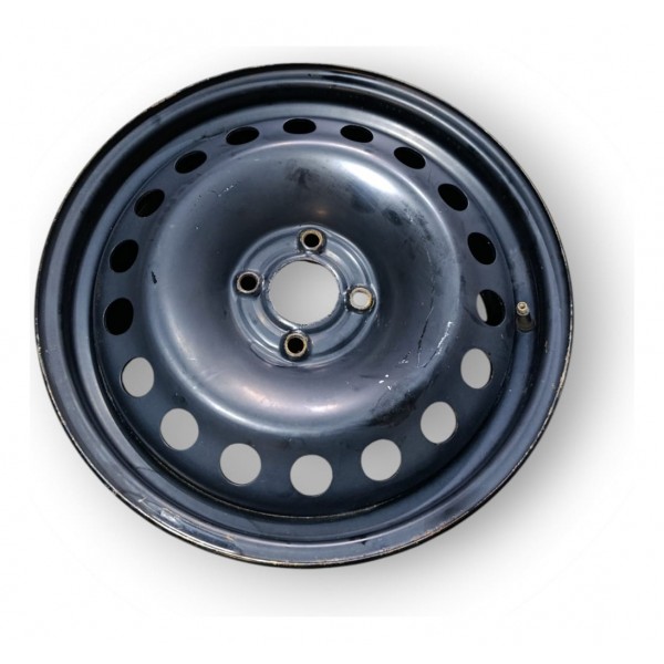 Roda Estepe Aro 15 Renault Scenic Grand Megane Logan Preto