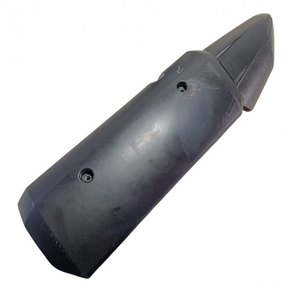 Protetor Capa Do Escapamento Xmax 250 Yamaha Com Detalhe