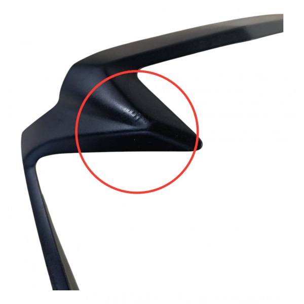 Carenagem Máscara Farol Yamaha Fazer 250 2011 A 2017 Detalhe Preto