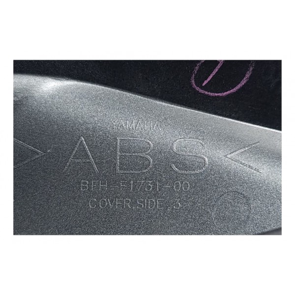 Carenagem Rabeta Traseira Esquerda Fz15 Fazer 150 Detalhe Verde-escuro