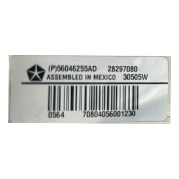 Comando Volante Fiat Freemont Esquerdo 2014 2.4 Original