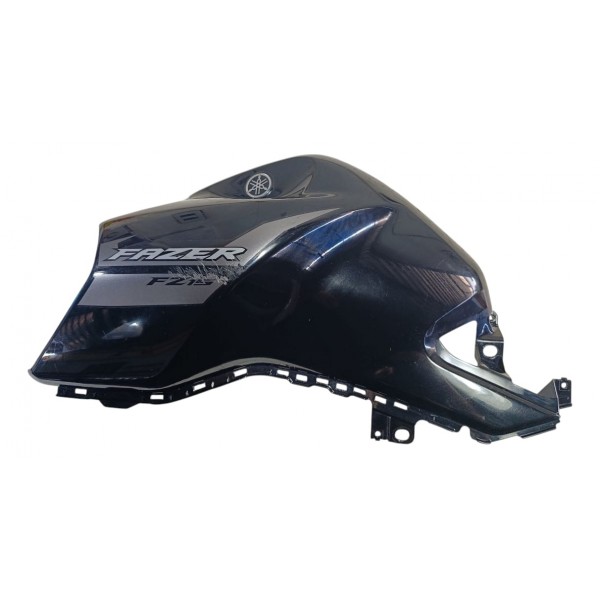 Carenagem Aba Esq Tanque Yamaha Fz15 2023 Com Detalhe Preto Cinza
